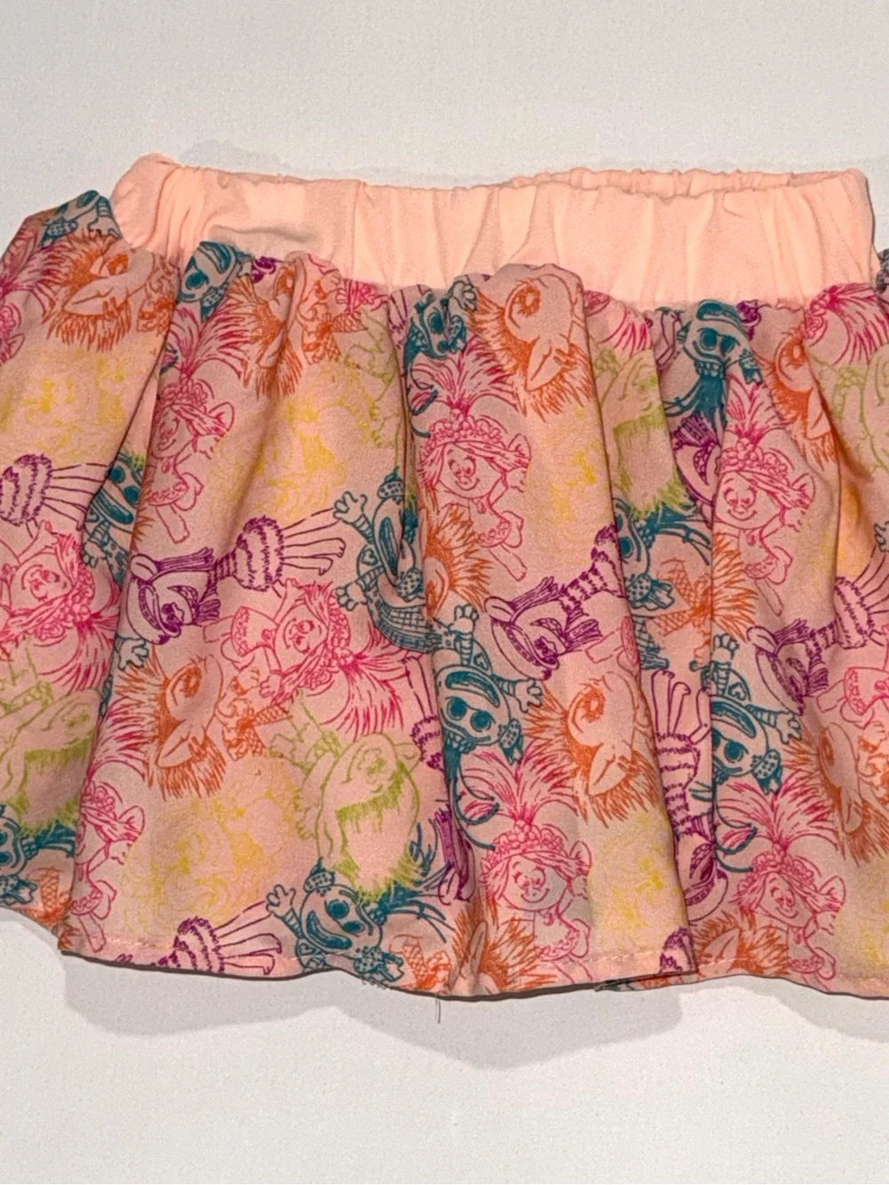 Trolls Multicolor Printed Skirt